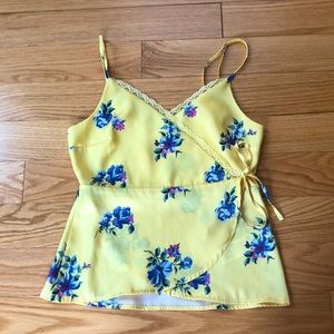 Abercrombie & Fitch wrap camisole top